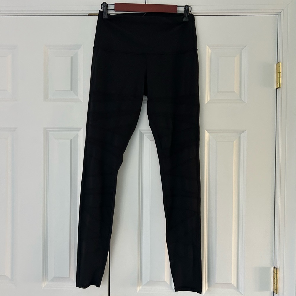 Lululemon Wunder Under Leggings - Tech Mesh size 10 - Picture 2 of 4